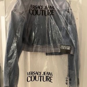 Versace couture jeans jacket